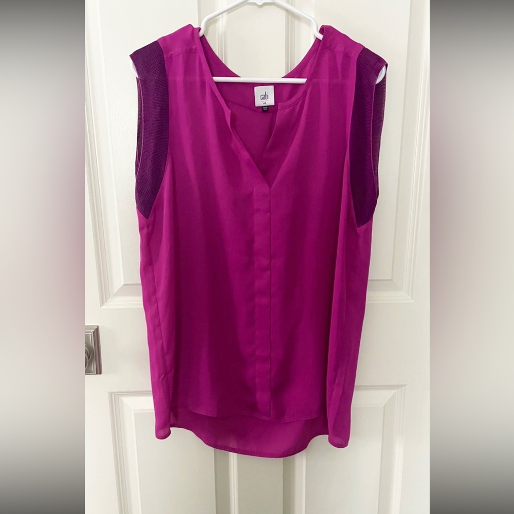 Cabi fuschia top - Picture 3 of 4